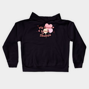 My Heart Belongs To Shuhua (G)I-dle Kids Hoodie